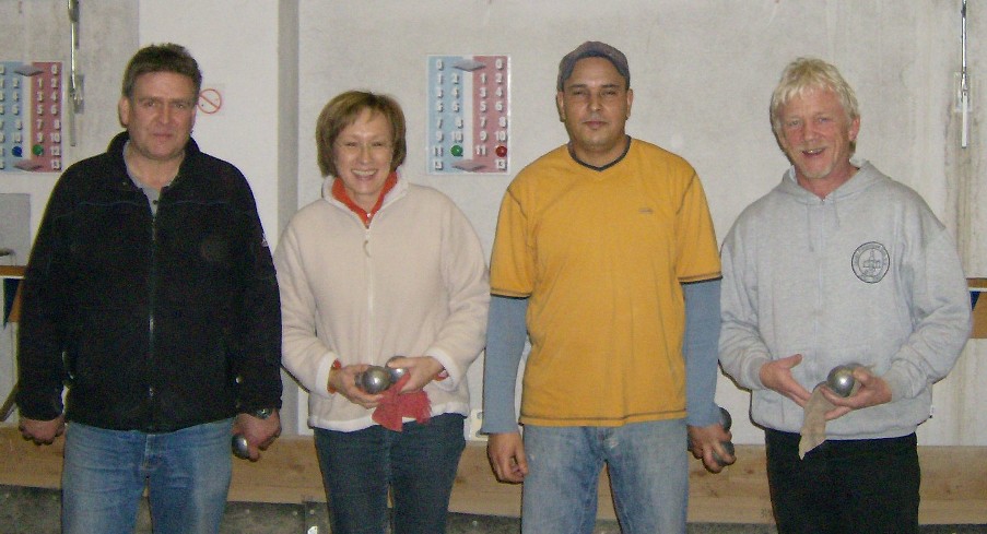 Ralf Werner, Ursel Skuppin Haak, Tarek Iben Lahouel und Hubert V�hning